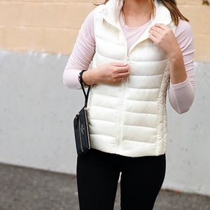 Hooded down vest